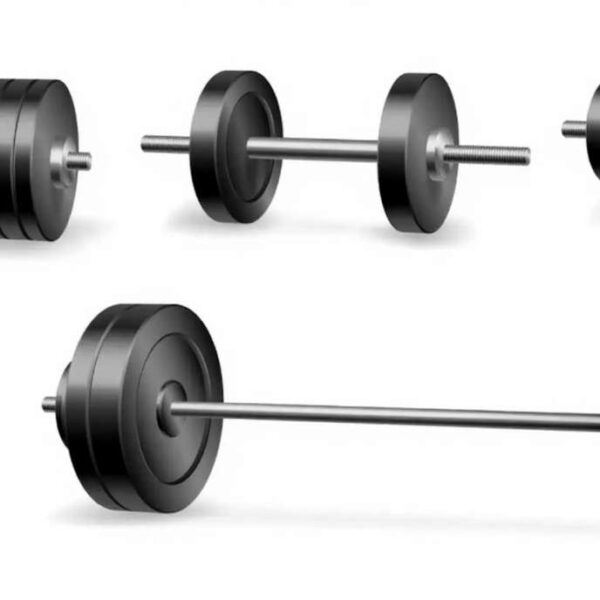 Dumbbell Barbell Kettlebell set