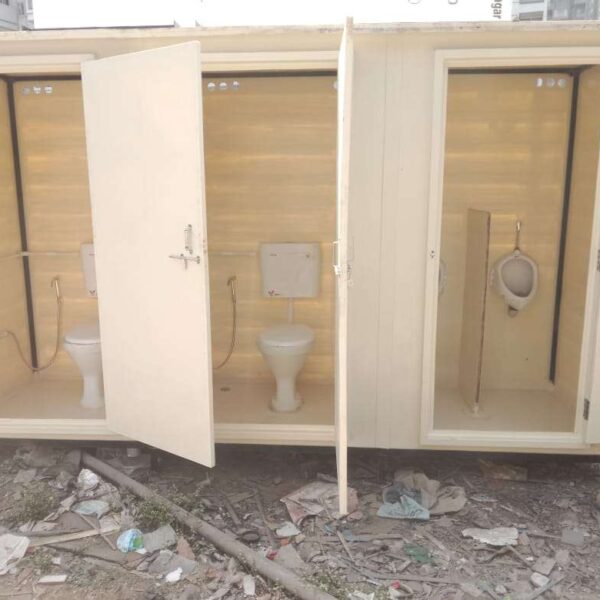 FRP 3 seater Toilet
