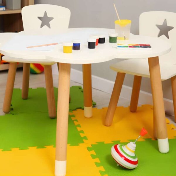 Cloud shaped Table & Chair