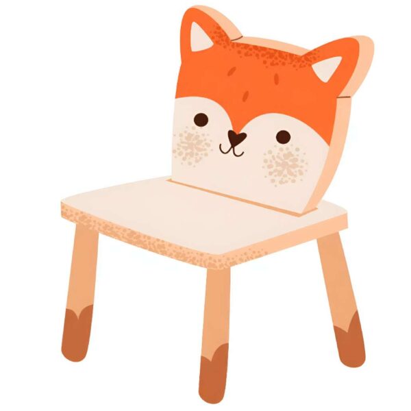 Fox Shape kids Chair
