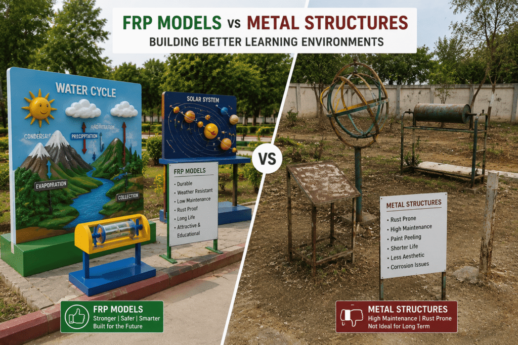 frp structure vs metal structure