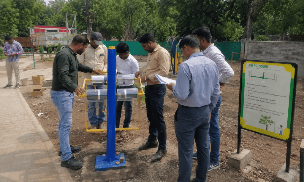FRP science park equipment quality inspection by science park equipments manufacturers in india