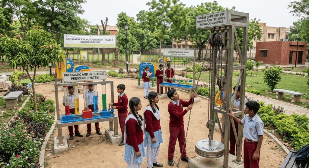 Science Park Equipment for Government Schools & Tenders installation project
