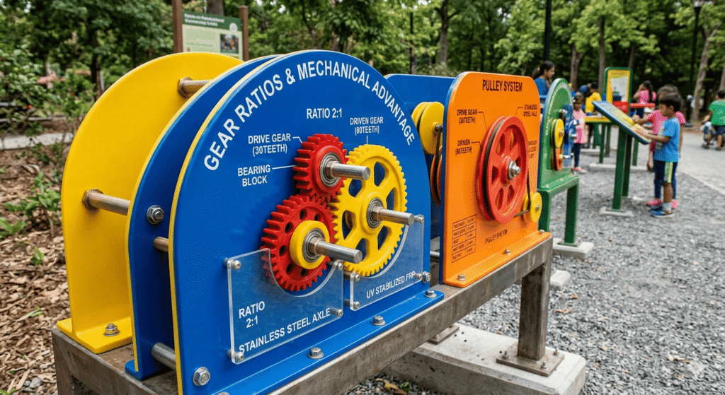 science park equipment manufacturers in india FRP educational equipment